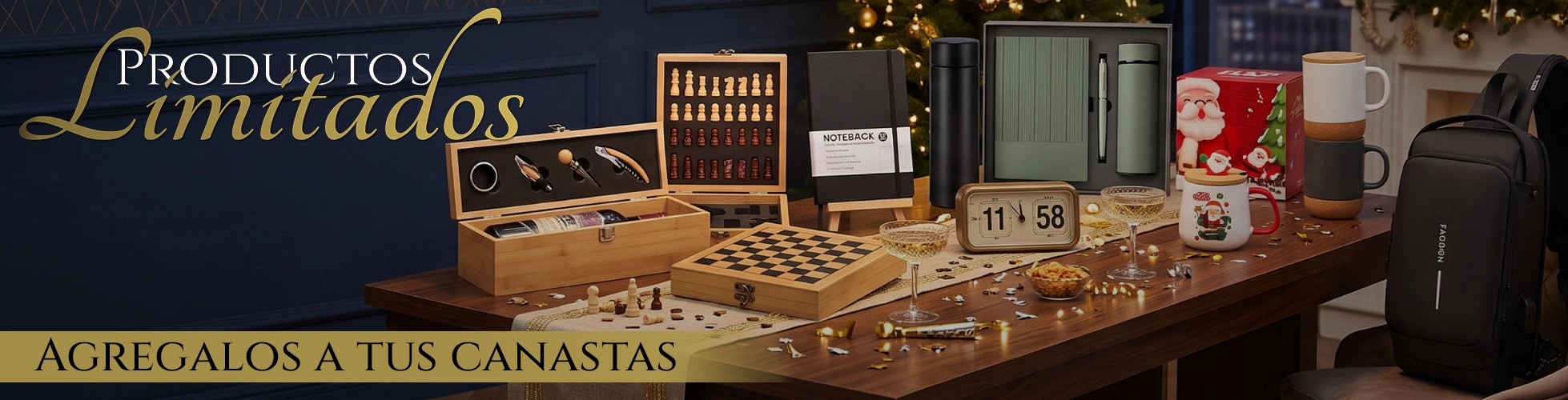 Canastas navideñas con entrega rápida Regalos navideños para ejecutivos Arcones navideños para clientes VIP Canastas navideñas personalizadas Canastas navideñas premium corporativas Regalos de fin de año para empresas Cajas navideñas para empleados Canastas de regalo de Navidad para compañías Arcones navideños económicos para empresas Canastas de Navidad con productos importados Canastas navideñas con productos gourmet Regalos empresariales de Navidad 2026 Canastas navideñas con dulces tradicionales Arcones navideños con selección de vinos Canastas navideñas de frutas y frutos secos Regalos navideños con empaques personalizados Canastas de Navidad para clientes corporativos Cestas navideñas con marcas reconocidas Canastas navideñas con productos nacionales Canastas navideñas para fin de año